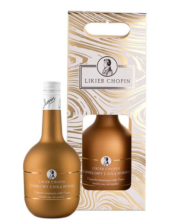 Likier Chopin Karmelowy z solą morską